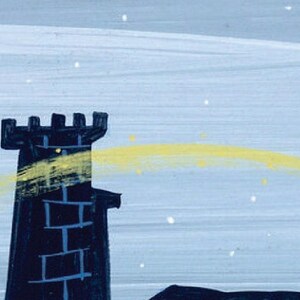Mary Blair Cinderella Castle Arrival Concept Art Print, Disney 1950 Royal Coach Wall Art, Mid Century Disney Princess Decor, Theme Park Art image 8