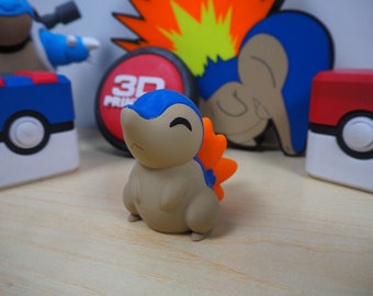 Miniatura exclusiva de Cyndaquil - Desafío de Instagram lm3d_official