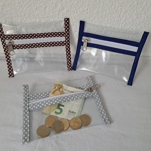 Porte-monnaie transparent