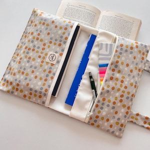 Book Sleeve, Book Bag, Book Purse, Book Protector, Bookish Gifts, Book and Kindle Accessory, Book Cover, Book Pouch