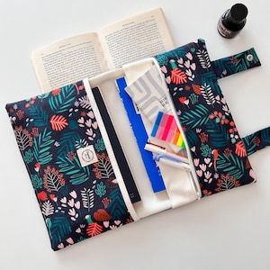 Protège-livre, cartable, sac à main, protège-livre, cadeaux livresques, accessoire livre et Kindle, couverture de livre, pochette de livre