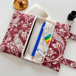 Protège-livre, cartable, sac à main, protège-livre, cadeaux livresques, accessoire livre et Kindle, couverture de livre, pochette de livre