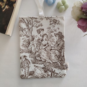 Chic Book Armor: Funda de lino artesanal para tus compañeros literarios