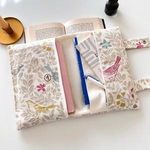 Book Sleeve, Book Bag, Book Purse, Book Protector, Bookish Gifts, Book and Kindle Accessory, Book Cover, Book Pouch