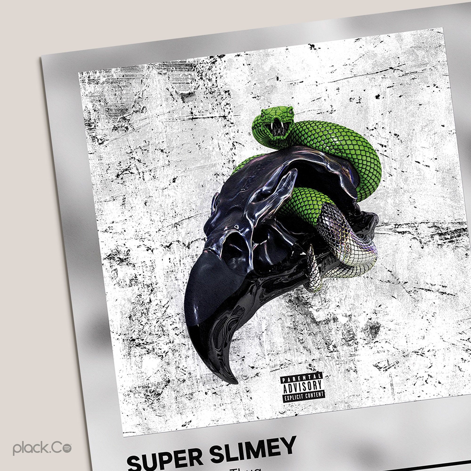 Future & Young Thug Super Slimey Hip Hop Album Poster Custom Album ...