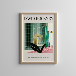 David hockney poster - Etsy 日本