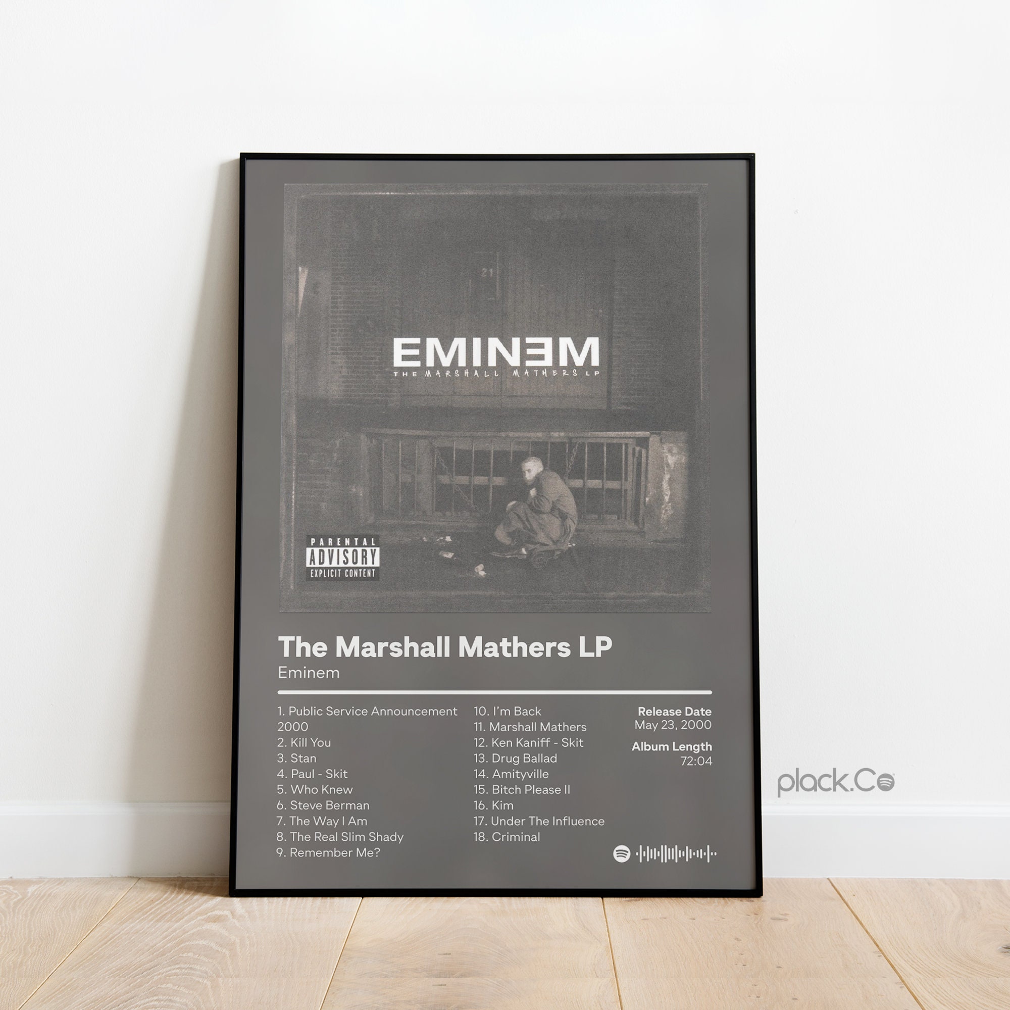Eminem Hockey Mask Portrait Poster 22x34 – BananaRoad
