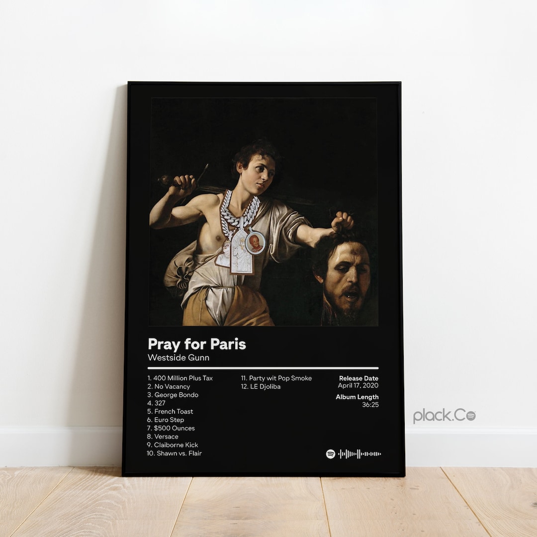 Westside Gunn Pray for Paris Custom Album Print Hip Hop Wall Art ...