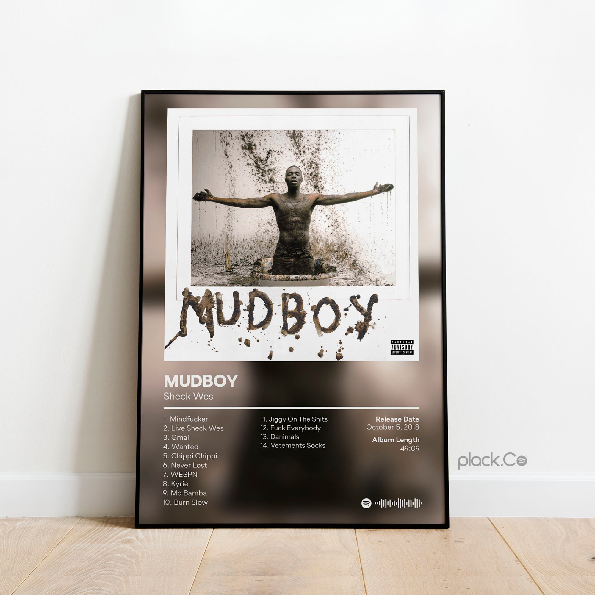 Sheck Wes Mudboy Custom Album Cover Poster Hip Hop Print photo