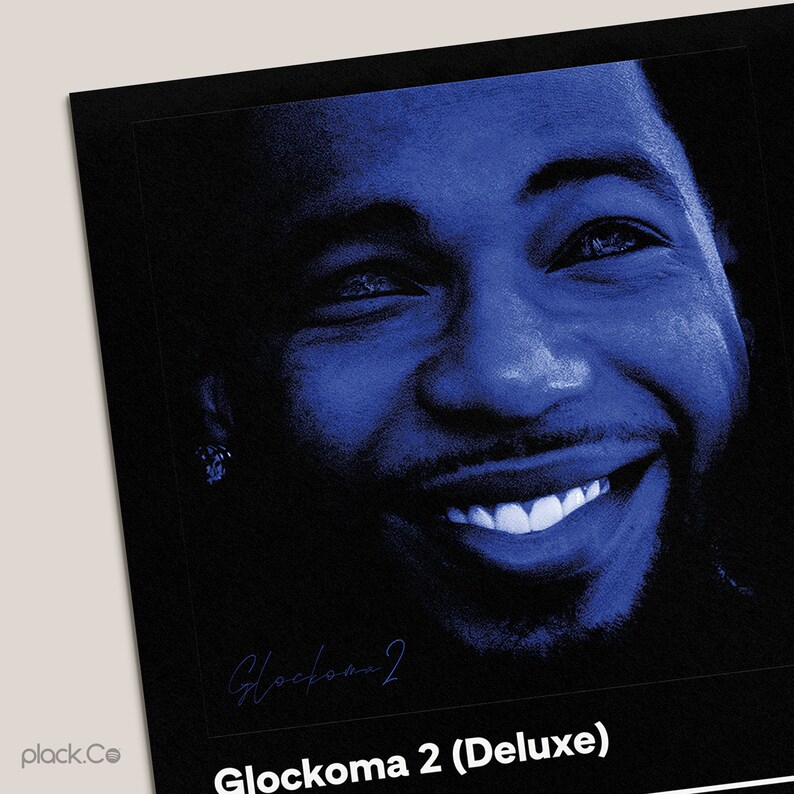 Key Glock Glockoma 2 Deluxe Custom Album Poster Hip Hop - Etsy UK
