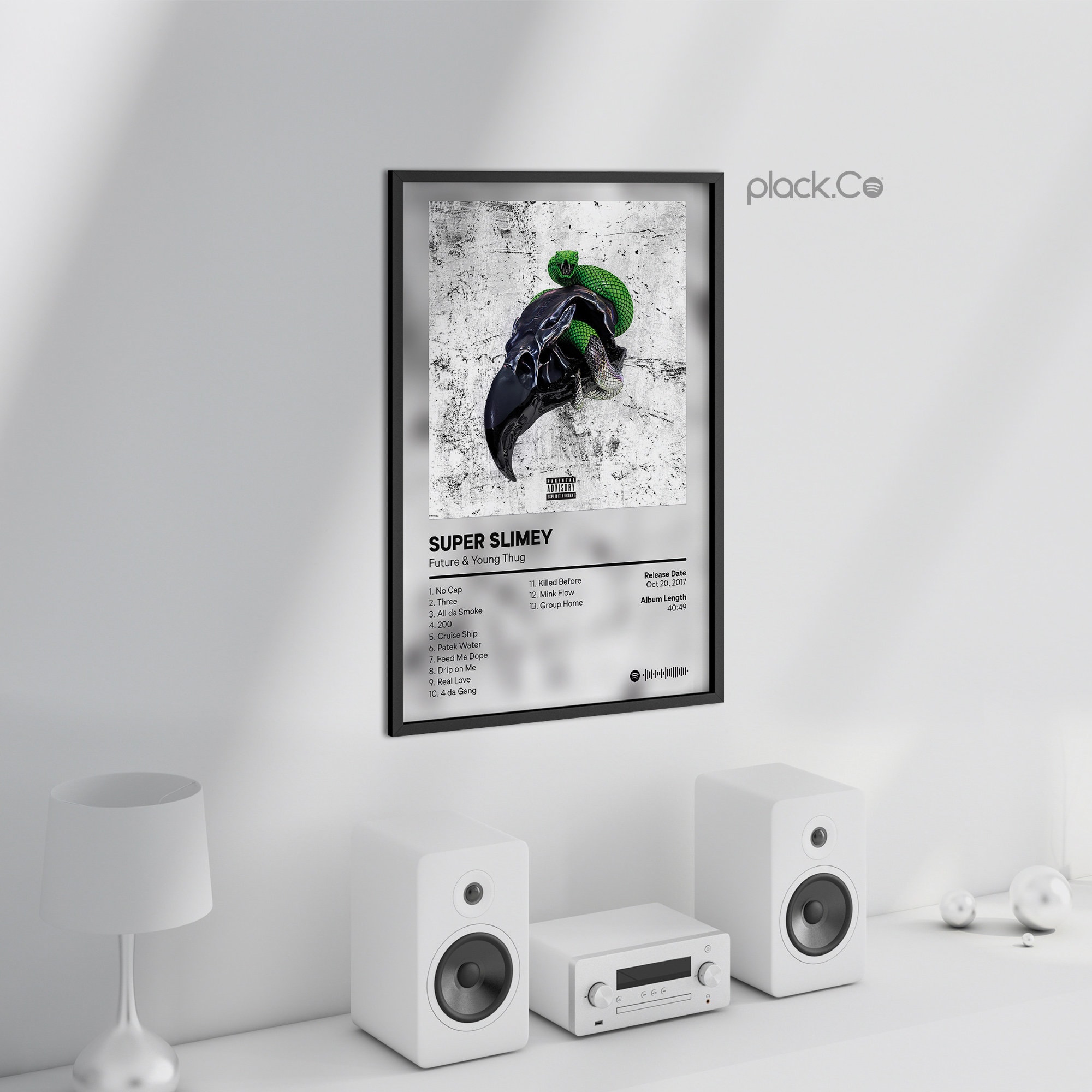 Future & Young Thug Super Slimey Hip Hop Album Poster Custom Album ...
