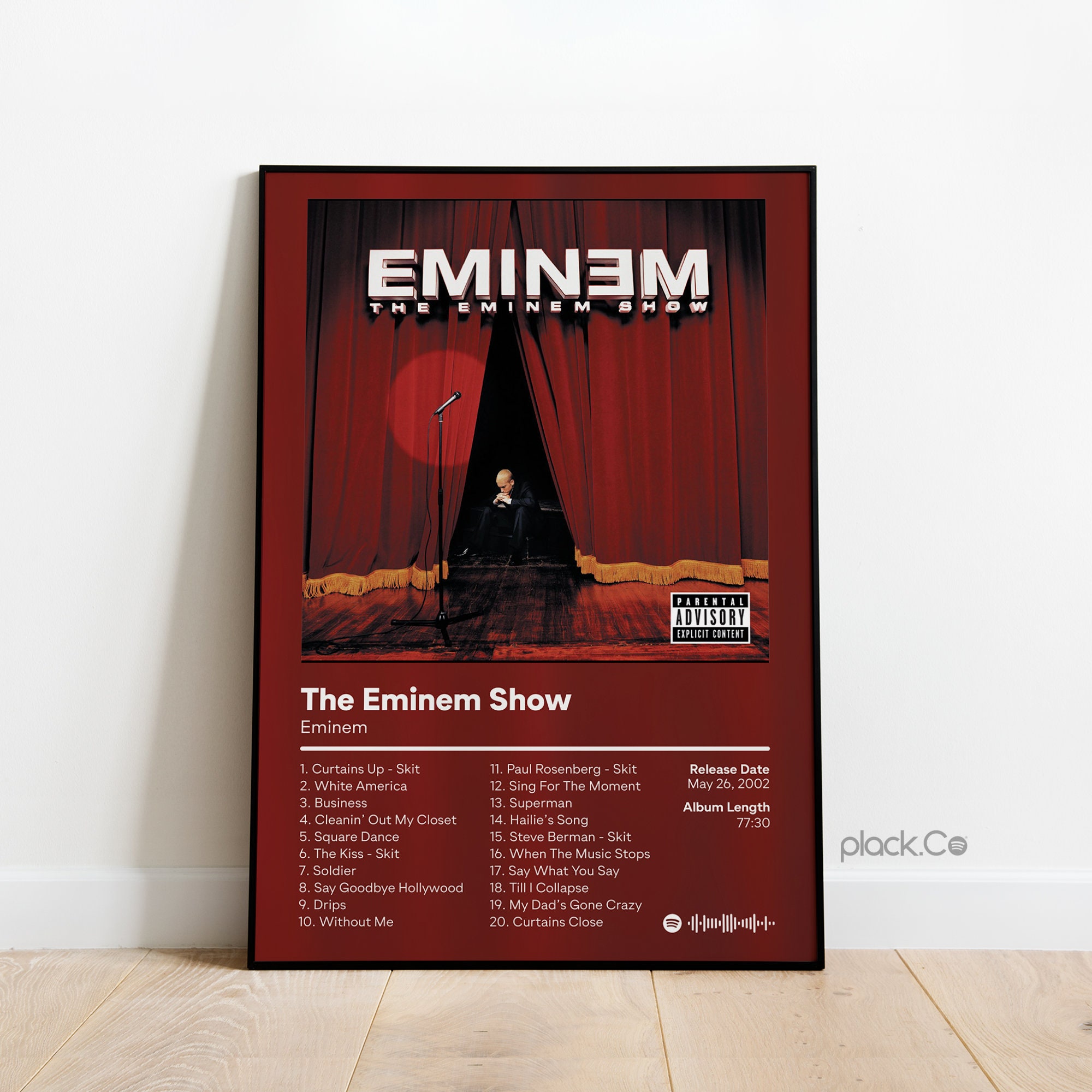 Eminem Vintage Concert Photo Photo Poster at Wolfgang's