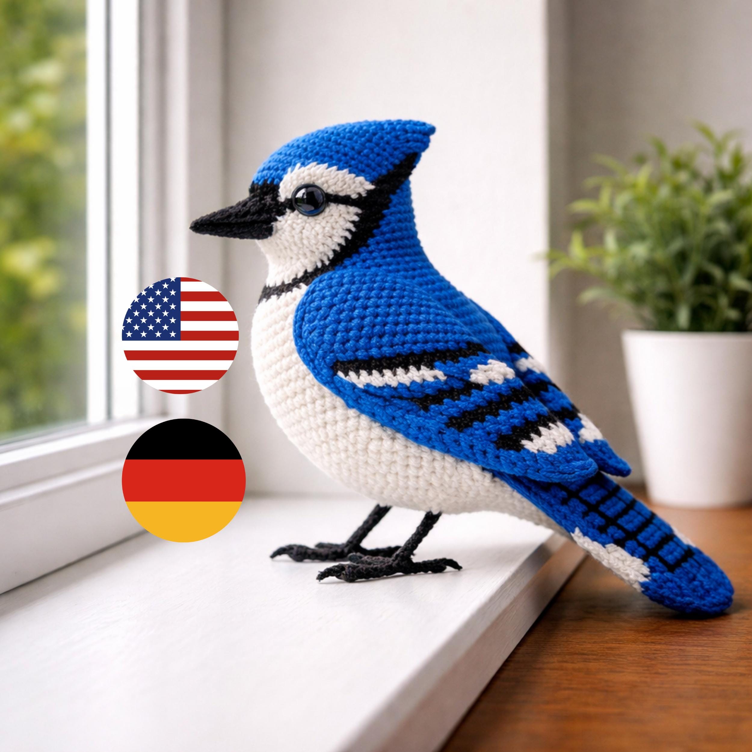 トロント・ステンドグラス Blue Jay ブルージェイ アオカケス Wild bird encyclopedia: Blue Jay - YouTube