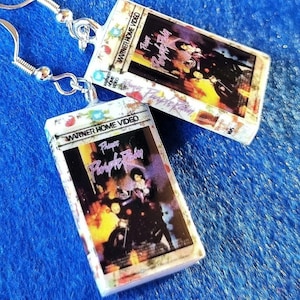 Music Concert Video VHS Gift Earrings For Girlfriend