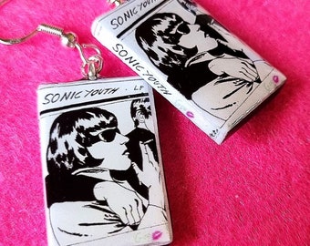Miniature Cassette Tape Music Album Gift Earrings For Girlfriend