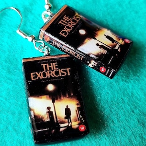 Exorcist VHS Gift Earrings For Girlfriend