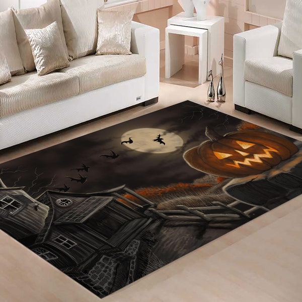 Halloween Rug Etsy