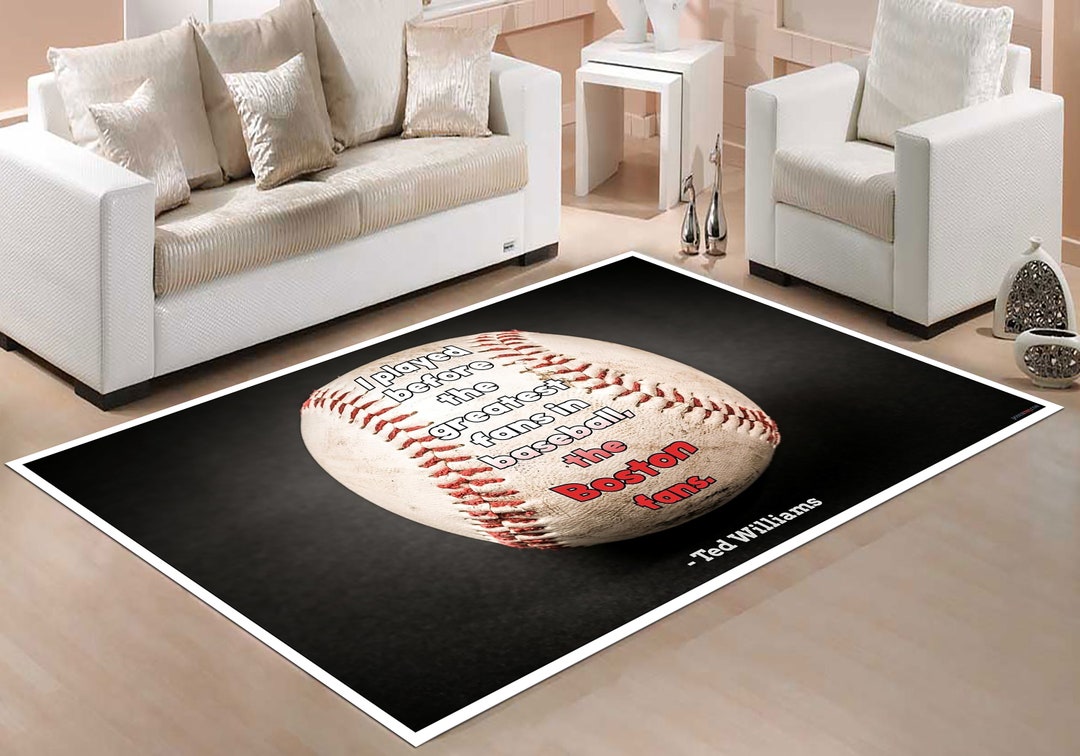 Baseball Rug Drawing Sport Rug ,motivational Rug,baseball Rug,baseball Pattern Rug,baseball ...