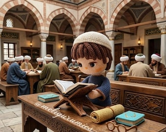 Madrasah Student Ramadan Doll Crochet Muslim Boy English Pdf Amigurumi Doll Pattern