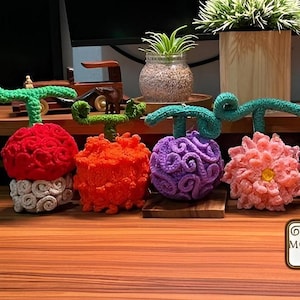 Devil Fruits Handmade | Devil Fruit Amigurumi | Devil Fruit Plush Toy | Devil Fruit One-Piece inspired