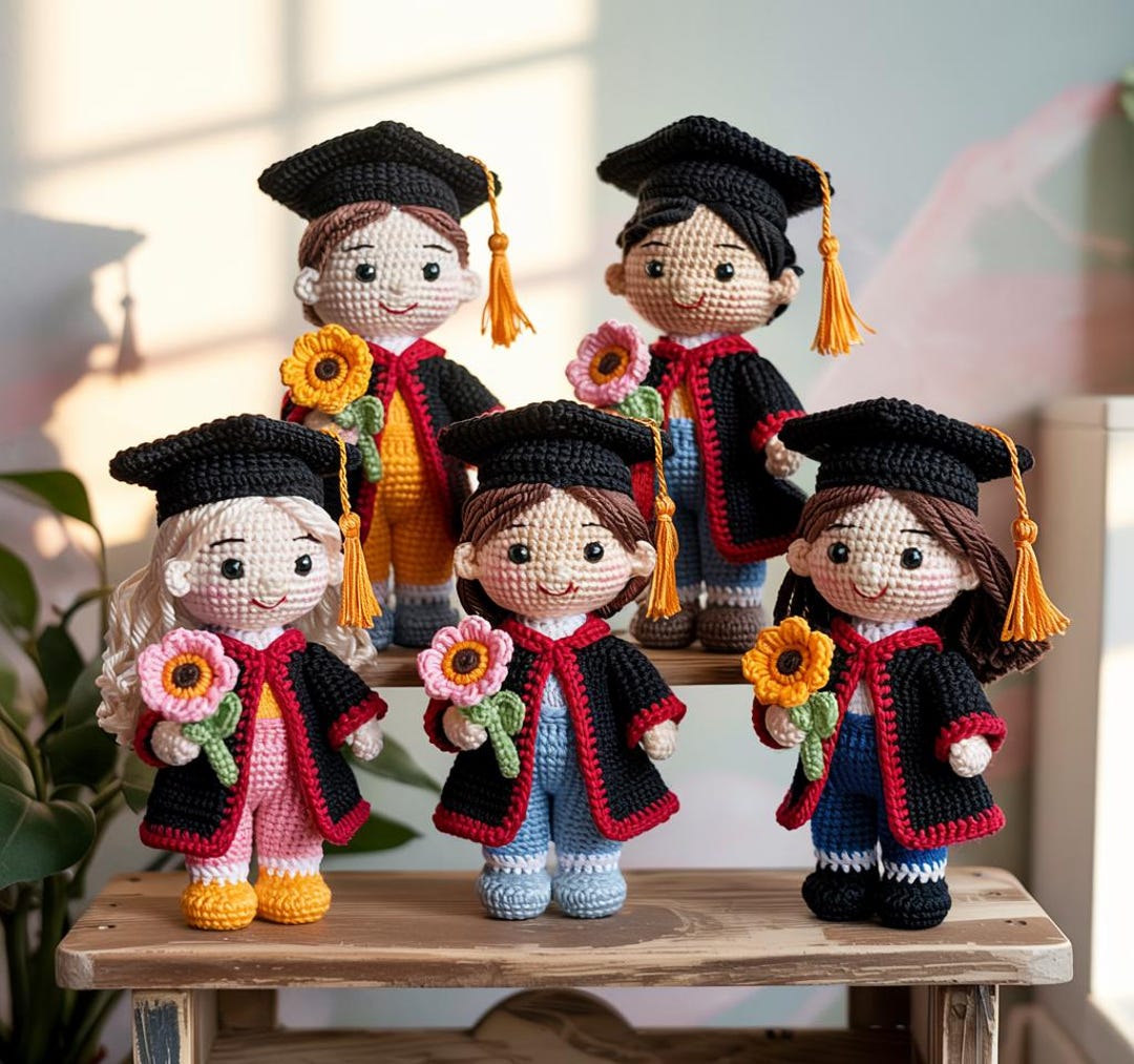 Graduation Gift Personalized | Handmade Personalized Graduation Crochet ...