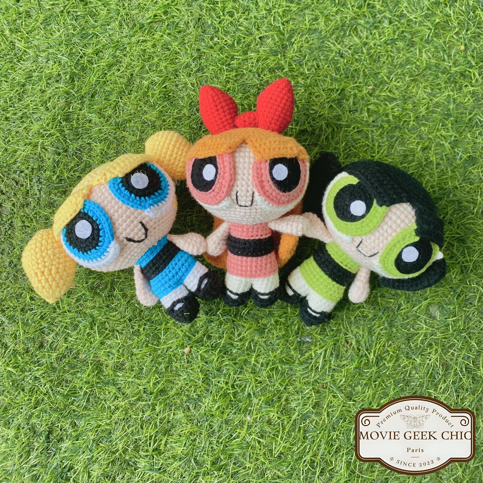 Powerpuff Girls ぬいぐるみセット THE POWERPUFF GIRLS/パワーパフガールズ・SEGA TOYS/セガトイズ