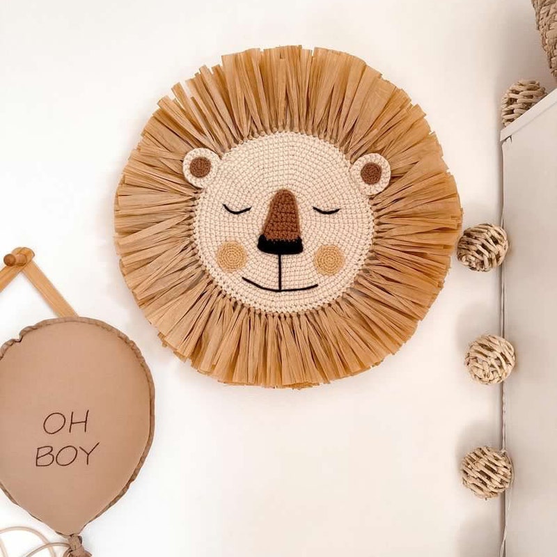 Lion Head Wall Decor - Etsy