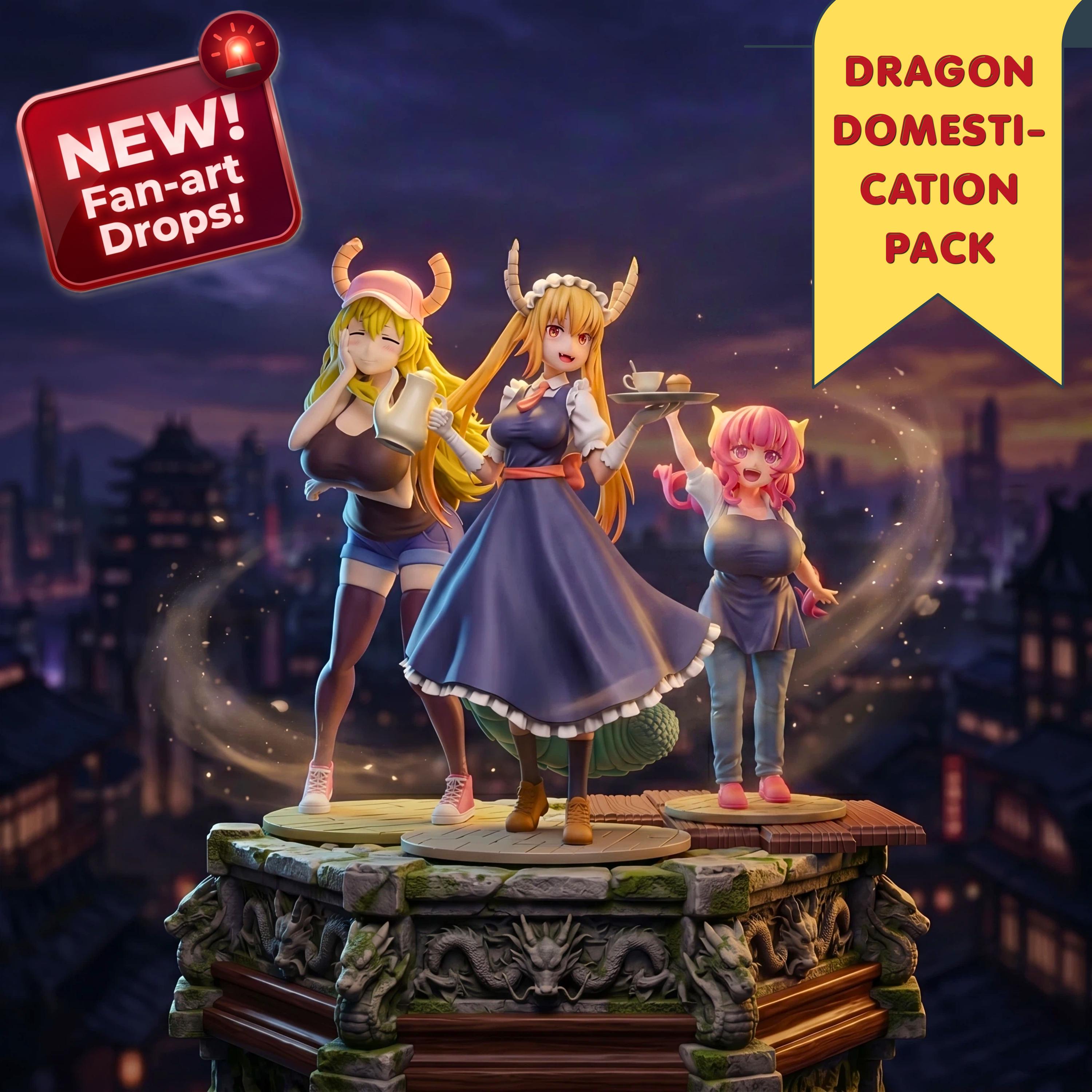 Lucoa dragon maid - Etsy 日本