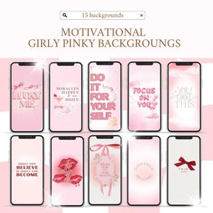 Pinky Phone/Laptop Backgrounds|Digital Wallpapers IPhone|Instant Download