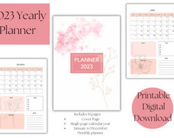 Yearly Planner Download