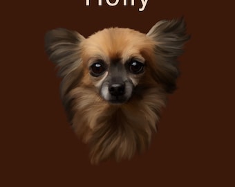 Custom realistic pet portraits