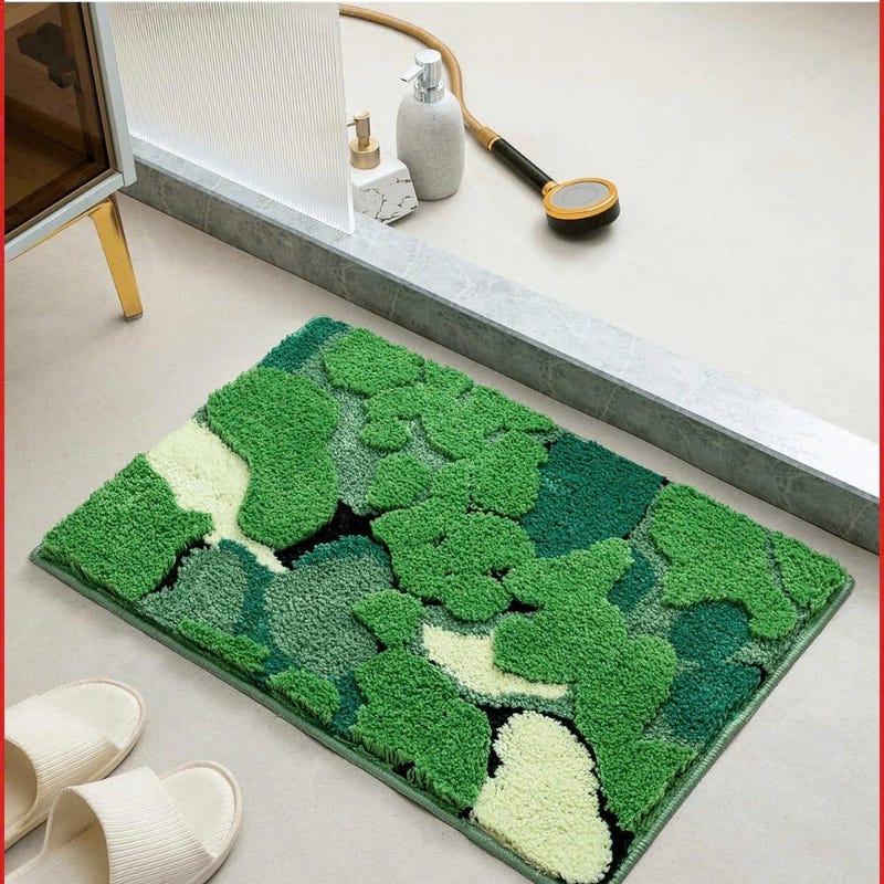 Moss Bath Mat - Etsy