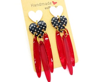 pendientes hechos a mano