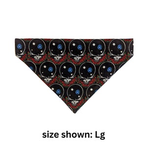 Greatful Dead Dog Bandana Etsy