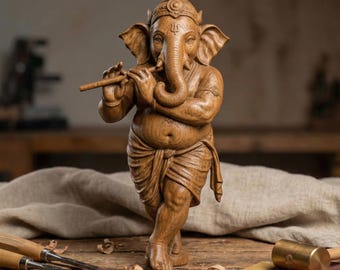 Lord Ganesha 3D Relief Model: CNC, Laser, Print (STL File)Wall Art