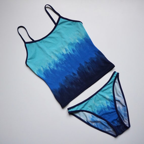 Y2K Tankini 2-Pc Set (S)