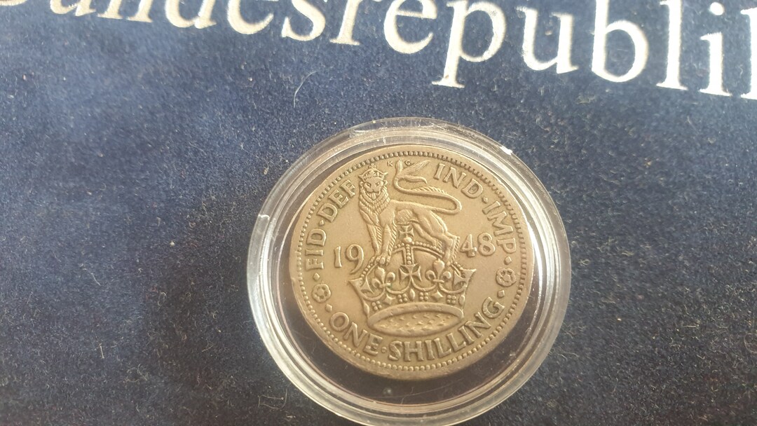 One Shilling VI,U.K Coin Collectible Etsy