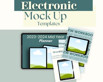 Etsy Mockup Templates: Electronic Device Product Display (Digital Product)