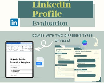 Avaliação de perfil do LinkedIn | Auditoria profissional | Modelo de otimização personalizado para sucesso na carreira no LinkedIn