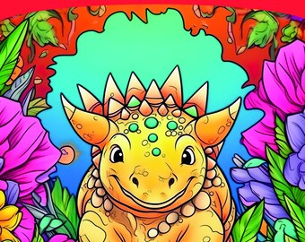 My Magical Dinosaur Coloring Book Download