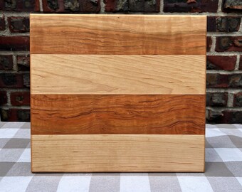 Cherry and Maple Medium-Large Cutting/Charcuterie Board