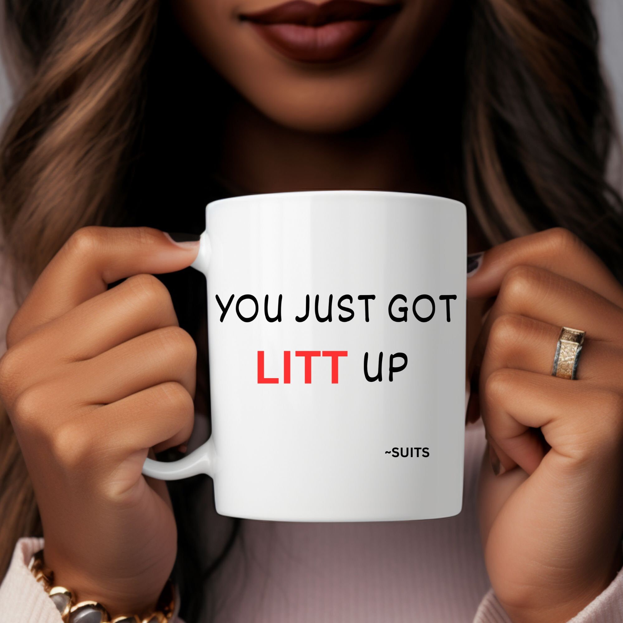 You Just Got LITT up - Louis Litt Quote, Suits -T-Shirt