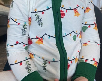 Bambus Weihnachtslichter Body