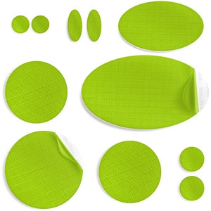 Repair Patches for Puffer Jackets (GREEN, 11 Pieces) Self-Adhesive, Waterproof, Tear-Resistant, Fix Holes in Tents, Shoes, Down Clothing