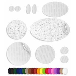 Winter Jacket Repair Patches (30+ Colours) - 11 Pre-Cut Self-Adhesive Pieces, Waterproof Fix for Puffers, Ski Wear, Snow Pants, Tents
