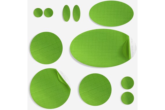 Toppe Autoadesive Nylon 5 Pezzi - Per Riparare Piumini, Giacche E Tende | 20x15 Cm, Nero - Foto 13