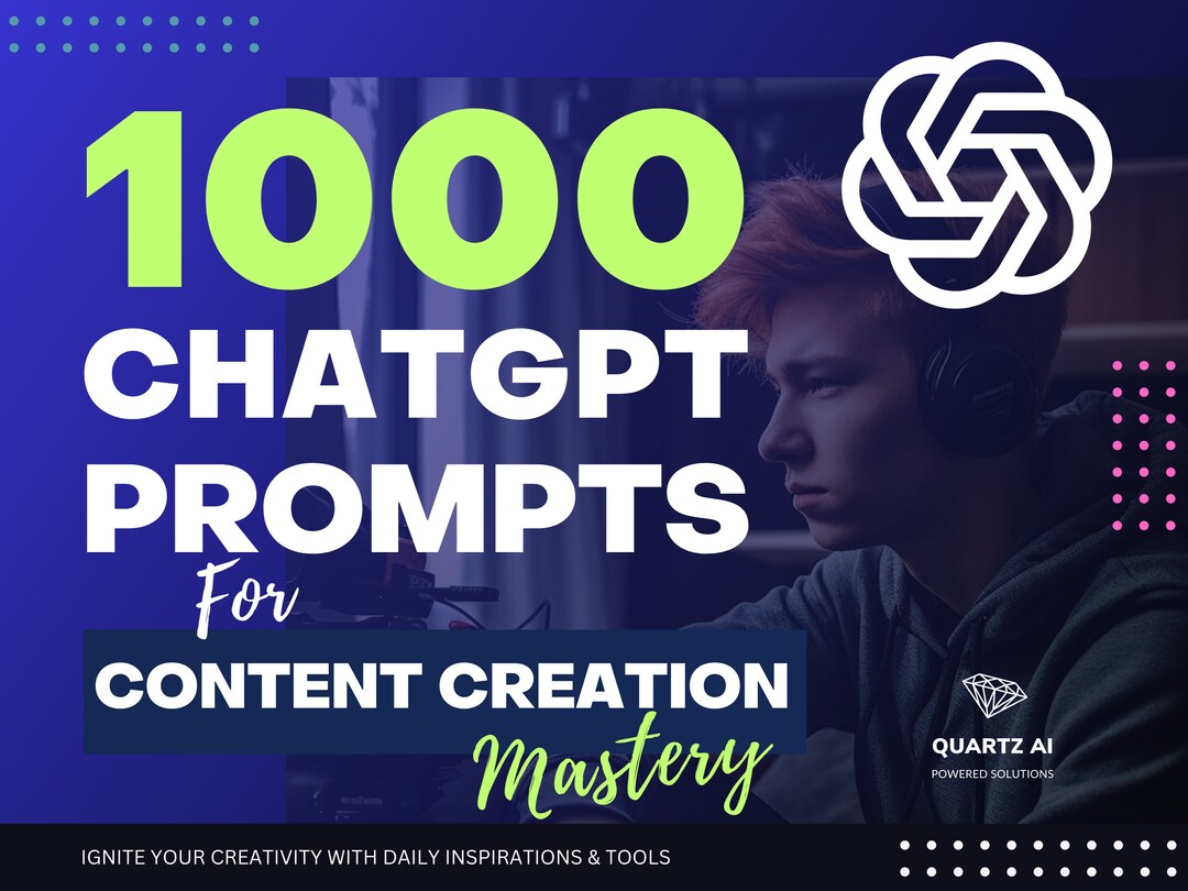 Ultimate 1000 Chatgpt Prompts for Content Creation & Social Media Copy