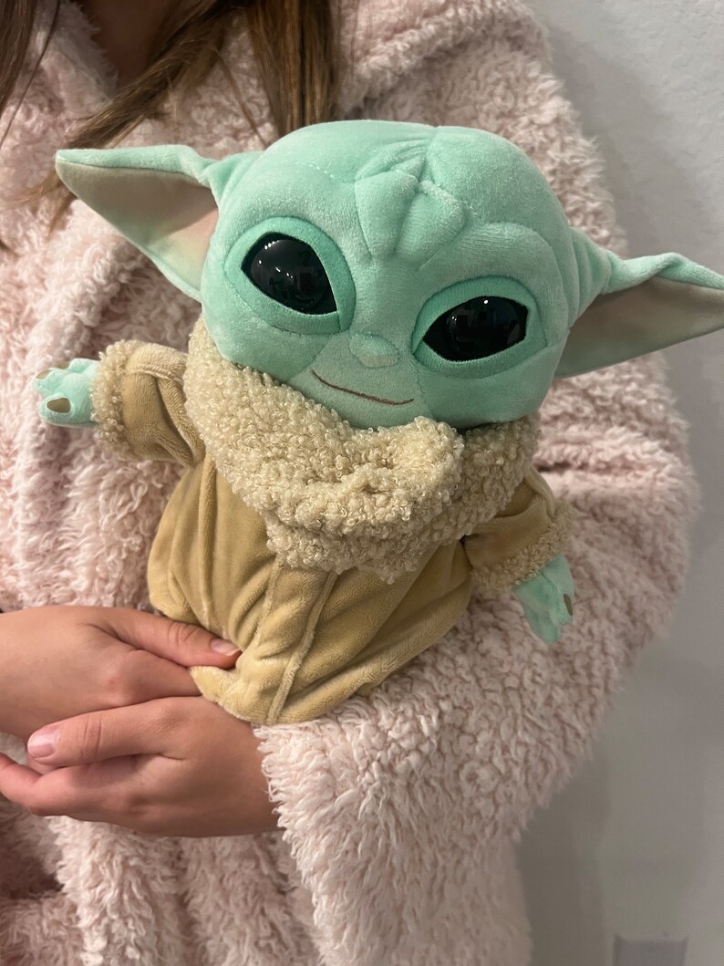 Baby Yoda warmie Weighted Stuffed Animal Plush grogu the Etsy