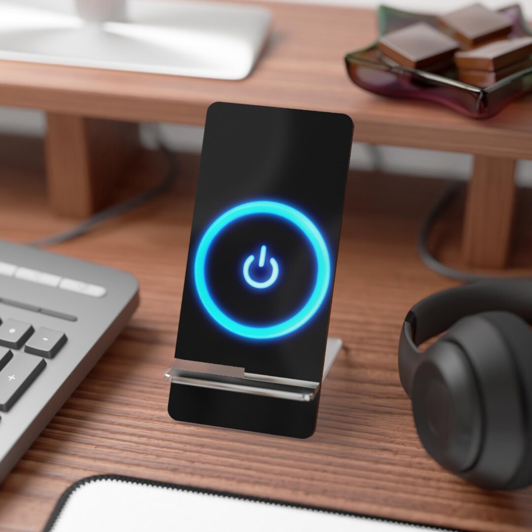 Button Display Stand Power Button Themed Mobile Display Stand for Smartphones - Etsy