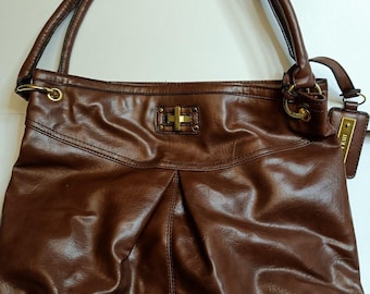 Relic Handtasche, Braune Handtasche, Kunstleder Tasche, Umhängetasche Y2K/2000s